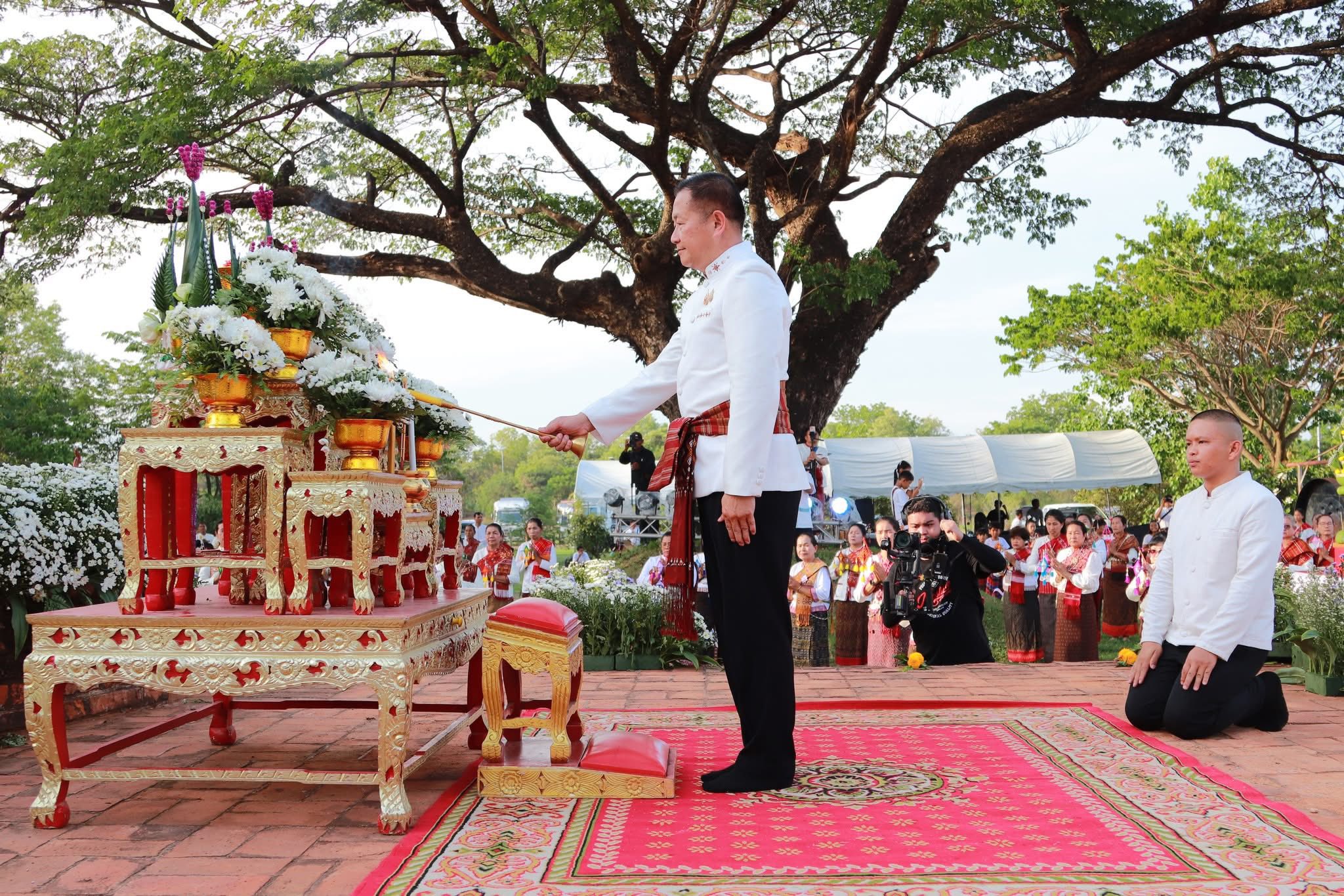 title - ส.ป.ก.กาฬสินธุ์ ร่วมพิธีเปิดงานเทศกาล “วิสาขปุณฺณมีปูชา” จังหวัดกาฬสินธุ์ ประจำปีงบประมาณ พ.ศ.2569